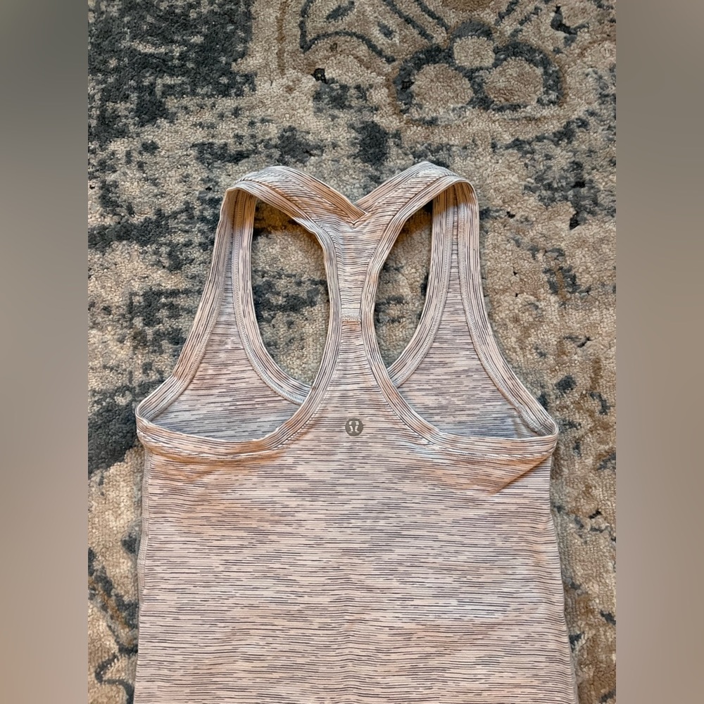 Lululemon racerback running tank top size 2